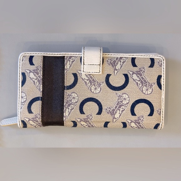 Celine Macadam C/Horse Long Wallet with Unbranded Chain - Picture 7 of 7